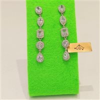 Orecchini Vidali Gioielli Donna in Argento Zircone ORAR-44-34 - ORAR-44-34
